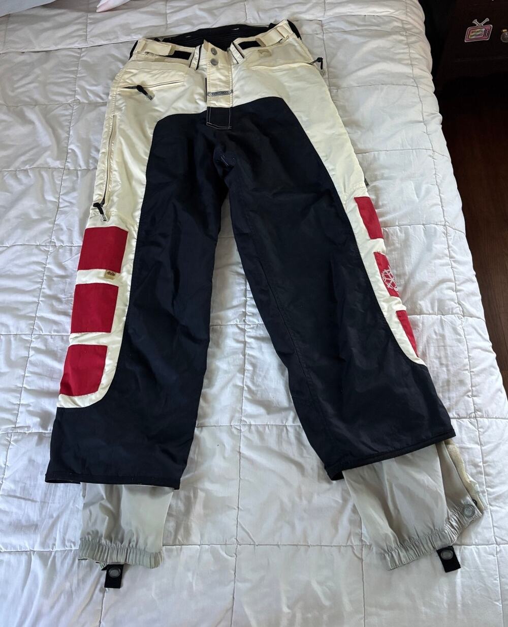 vintage Dub Brand Weathergear Snowboard Pants, snowgear Mens Small/medium